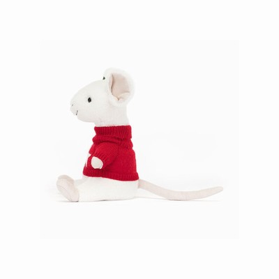 Jellycat Merry Mouse Jumper USA | 80123FGDC